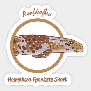 Halmahera Epaulette Shark Sticker